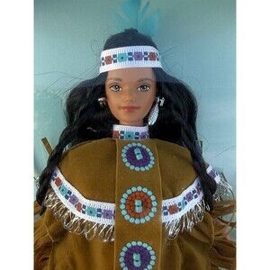 Native American Barbie Dolls of the World 4th Edition 1997 Mattel 18558